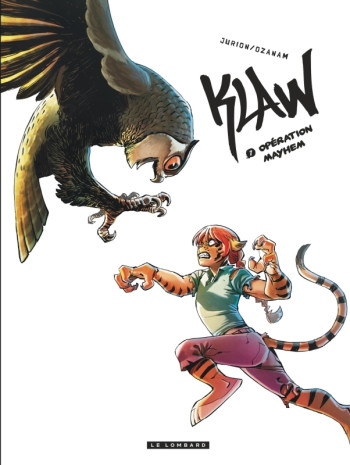 Klaw - Tome 7 - Opération Mayhem (version normale) -  JURION Joël - LOMBARD