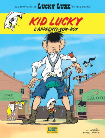 Les Aventures de Kid Lucky d'après Morris  - Kid Lucky, L'Apprenti Cow-boy -  Achdé - LUCKY