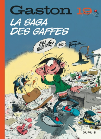 Gaston (édition 2018) - Tome 19 - La saga des gaffes -  Franquin - DUPUIS