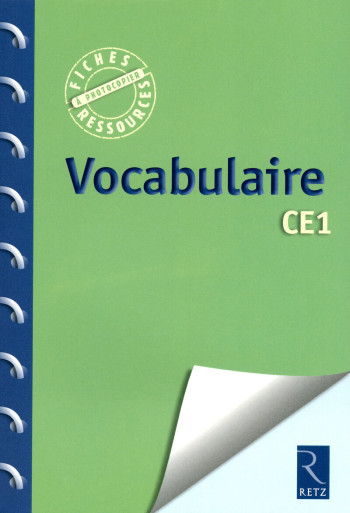 Vocabulaire CE1 - Jean-Luc Caron - RETZ