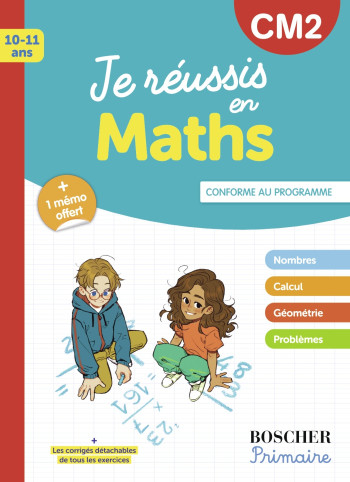 Je réussis en maths CM2 N.E. 2025 -  Collectif - BELIN EDUCATION