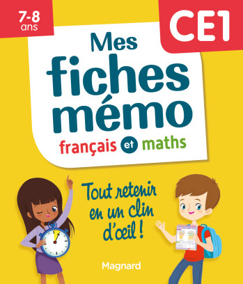 Mes fiches mémo Français et Maths CE1 - Morgane Céard - MAGNARD