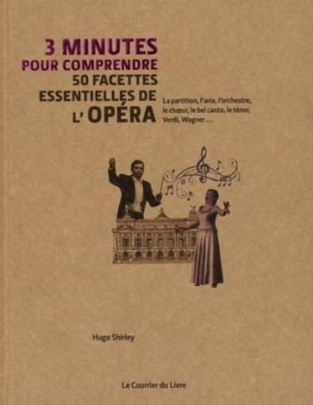 3 minutes pour comprendre 50 facettes essentielles de l'Opéra - Hugo Shirley - COURRIER LIVRE