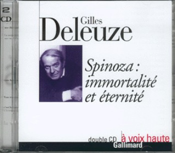 Spinoza : immortalité et éternité - Gilles Deleuze - GALLIMARD