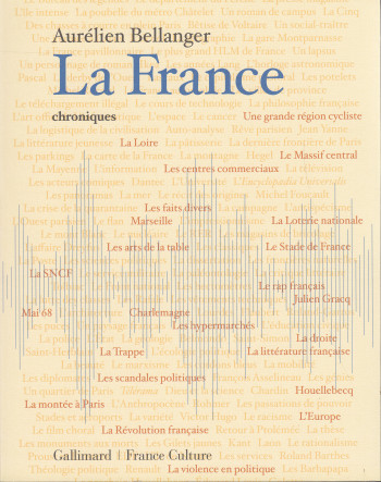 La France - Aurélien Bellanger - GALLIMARD