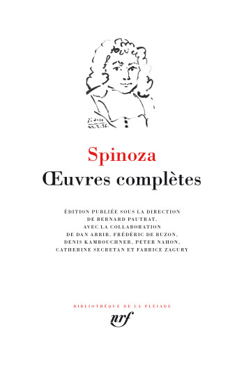 Œuvres complètes -  Spinoza - GALLIMARD