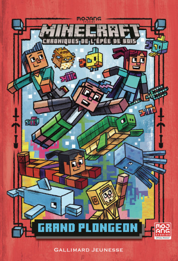 Romans Minecraft - Grand plongeon - Nick Eliopulos - GALLIMARD JEUNE