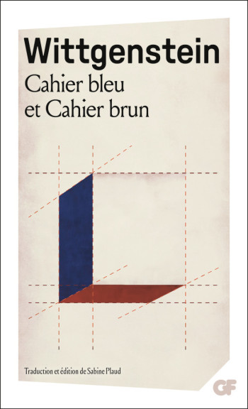 Cahier bleu et Cahier brun - Ludwig Wittgenstein - FLAMMARION