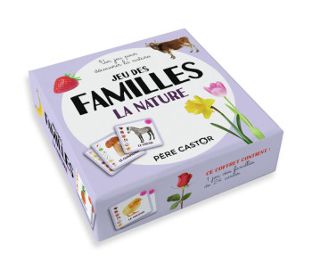 Jeu des Familles - La nature -  Collectif - PERE CASTOR