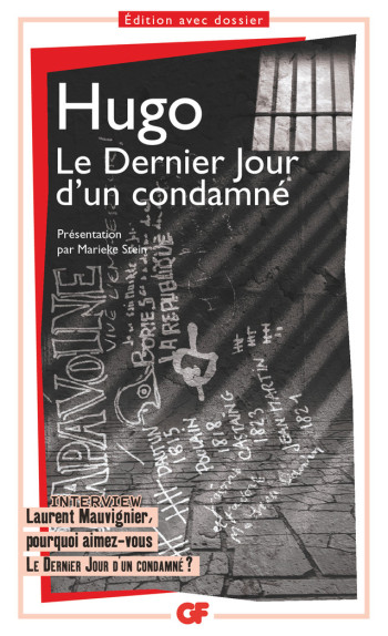 Le Dernier Jour d'un condamné - Victor Hugo - FLAMMARION