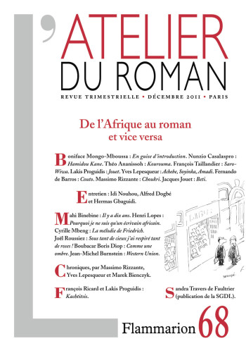 L'Atelier du roman - Collectif - BUCHET CHASTEL L'Atelier du roman - Collectif - BUCHET CHASTEL