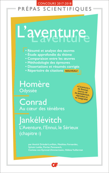 L'Aventure -  Homère - FLAMMARION