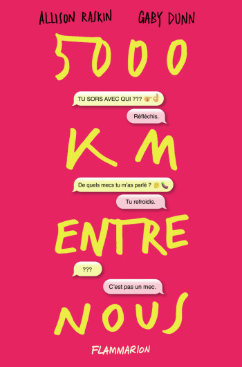 5000 km entre nous - Gaby Dunn - FLAM JEUNESSE