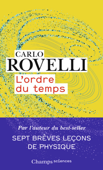 L'Ordre du temps - Carlo Rovelli - FLAMMARION