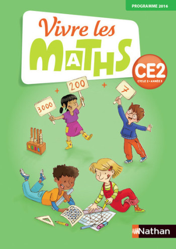 Vivre les maths - Fichier élève - CE2 - Jacqueline Jardy - NATHAN