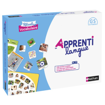 Apprentilangue - Rituels de vocabulaire GS - Marianne André-Kerebel - NATHAN