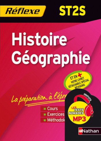 HISTOIRE-GEOGRAPHIE ST2S (MEMO REFLEXE) N94 2008 - Alexandra Monot - NATHAN