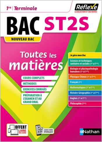 Toutes les matières Bac ST2S 1re/ Tle - Réflexe N° 5 -  Collectif - NATHAN