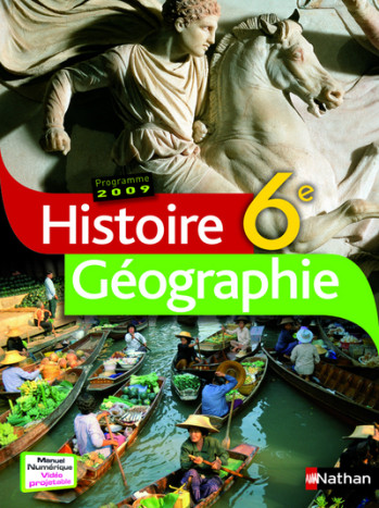 Histoire-Géographie - manuel - 6e - 2009 - Francesco Belcastro - NATHAN