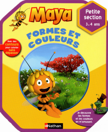 MAYA FORMES ET COULEURS PETITES SECTION 3/4 ANS - CAHIER D'ACTIVITES - Christelle Chambon - NATHAN