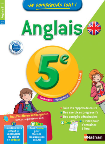 Je comprends tout ! Anglais 5e - Stéphanie Hivert - NATHAN