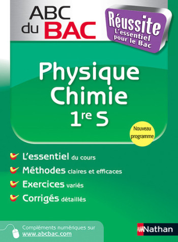 ABC du BAC Réussite Physique-Chimie 1re S - Karine Bazouni-Marteau - NATHAN