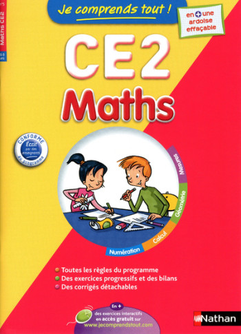 Je comprends tout ! Maths CE2 8-9 ans - Isabelle Petit-Jean - NATHAN