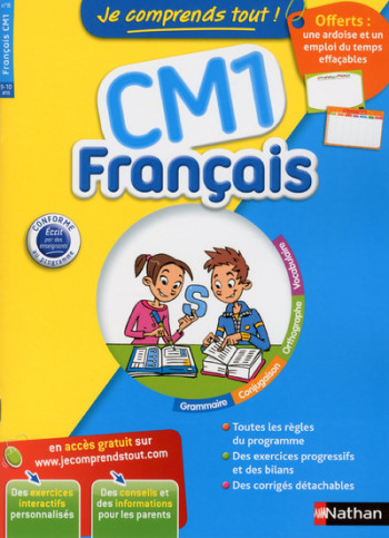 Je comprend tout - Monomatière - Français CM1 - Numéro 8 - Bernard Bron - NATHAN