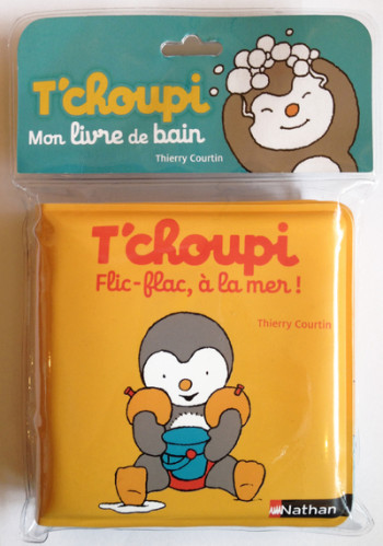 T'choupi: Flic-flac, à la mer ! - Thierry Courtin - NATHAN