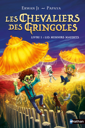 Les Chevaliers des Gringoles - tome 01 : Les menhirs maudits - Erwan Ji - NATHAN