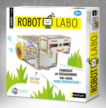 Robot labo - Fabrique et programme ton robot sans ordinateur -  Collectif - NATHAN