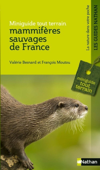 Miniguide tout terrain: mammifères sauvages de France - Valérie Besnard - NATHAN