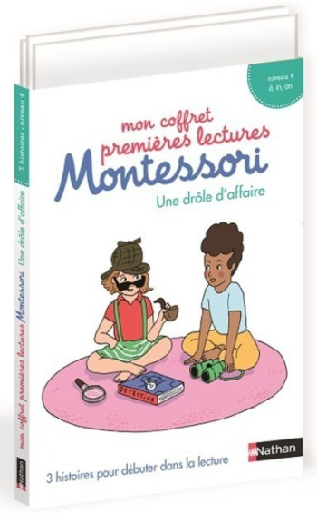 Mon coffret premières lectures Montessori - Une drôle d'affaire - Etui 12 Les Homonymes - Chantal Bouvÿ - NATHAN Mon coffret premières lectures Montessori - Une drôle d'affaire - Etui 12 Les Homonymes - Chantal Bouvÿ - NATHAN
