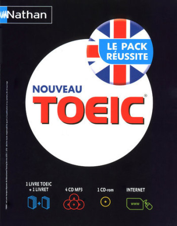 TOEIC&reg; Le Pack Réussite TOEIC&reg; Livre + CD audio - David Mayer - NATHAN