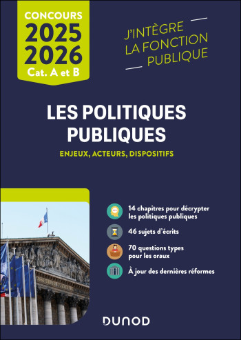 Les politiques publiques 2025-2026 - Patrick Horusitzky - DUNOD