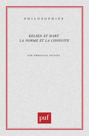 Kelsen et Hart - Emmanuel Picavet - PUF