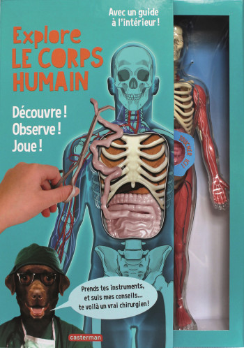 Explore le corps humain - Lucille M. Kayes - CASTERMAN Explore le corps humain - Lucille M. Kayes - CASTERMAN
