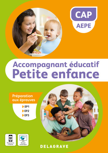 CAP Accompagnant éducatif petite enfance AEPE (2022) - Pochette élève - Mathias Viudes - DELAGRAVE