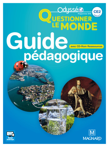 Odysséo Questionner le monde CE2 (2017) - Banque de ressources sur CD-Rom avec guide pédagogique papier - Valérie Carnoy - MAGNARD