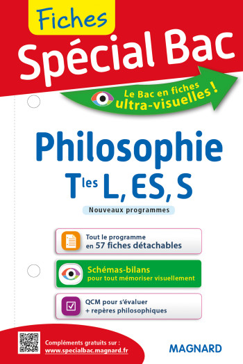 Spécial Bac Fiches Philosophie Tles L, ES, S - XXX - MAGNARD