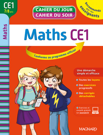 Cahier du Jour/Cahier du Soir Maths CE1 - XXX - MAGNARD