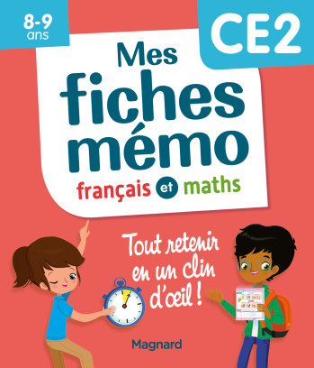 Mes fiches mémo Français et Maths CE2 - Morgane Céard - MAGNARD