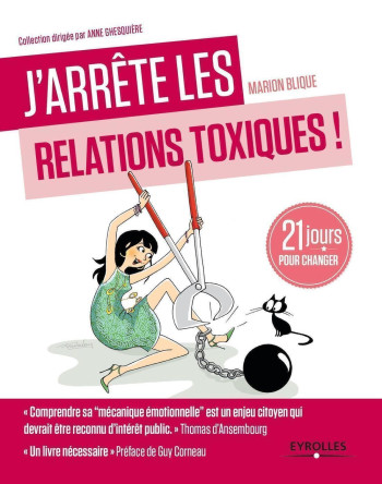 J'arrête les relations toxiques - Marion Blique - EYROLLES