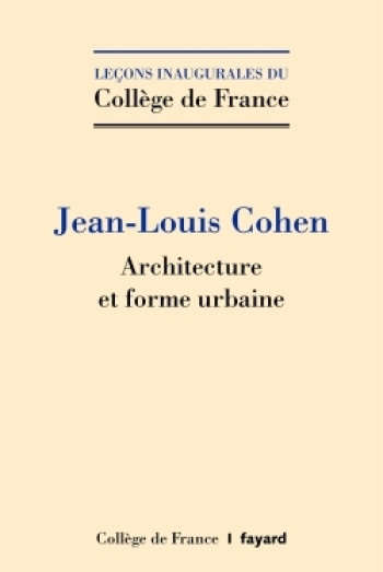 Architecture, modernité, modernisation - Jean-Louis Cohen - FAYARD