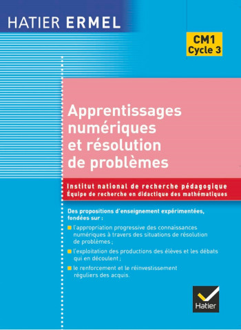 Ermel - Apprentissages numériques et résolution de problèmes CM1 -   - HATIER