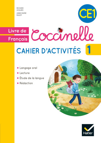 Coccinelle Français CE1 éd. 2016 - Cahier d'activités 1 - Anne-Marie Ragot - HATIER