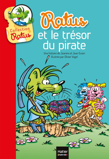 Ratus et le trésor du pirate - Jeanine et Jean Guion - HATIER JEUNESSE