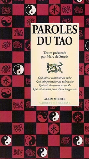 Paroles du Tao - Marc de Smedt - ALBIN MICHEL