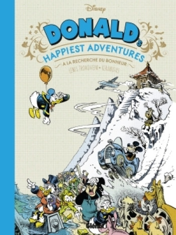 Donald's Happiest Adventures - Lewis TRONDHEIM, Nicolas Keramidas, Lewis TRONDHEIM, Nicolas Keramidas - GLENAT Donald's Happiest Adventures - Lewis TRONDHEIM, Nicolas Keramidas, Lewis TRONDHEIM, Nicolas Keramidas - GLENAT