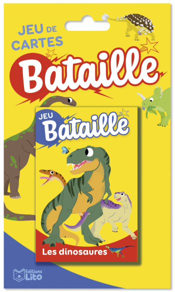 JEUX BATAILLE DINOSAURES - XXX - LITO JEUX BATAILLE DINOSAURES - XXX - LITO